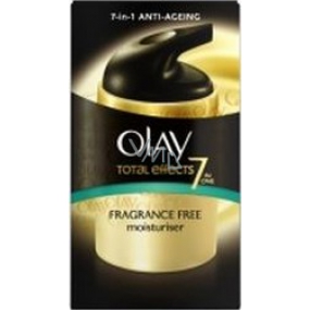 Olay Total Effects Fragrance Free denný hydratačný krém bez parfumácie 50 ml
