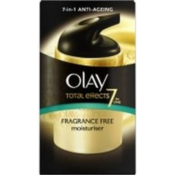 Olay Total Effects Fragrance Free denný hydratačný krém bez parfumácie 50 ml