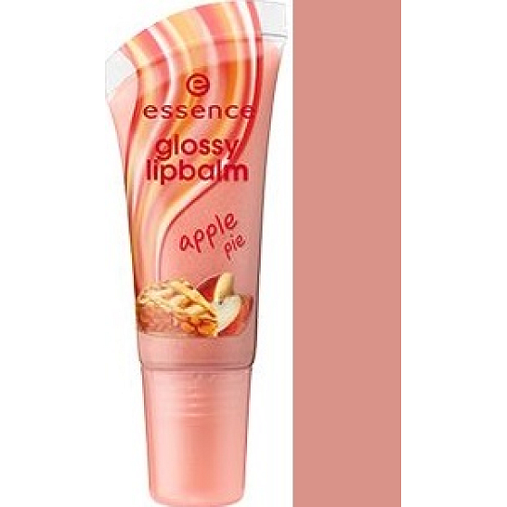 Essence Glossy Lipbalm balzam na pery s leskom 02 Apple Pie 8 ml