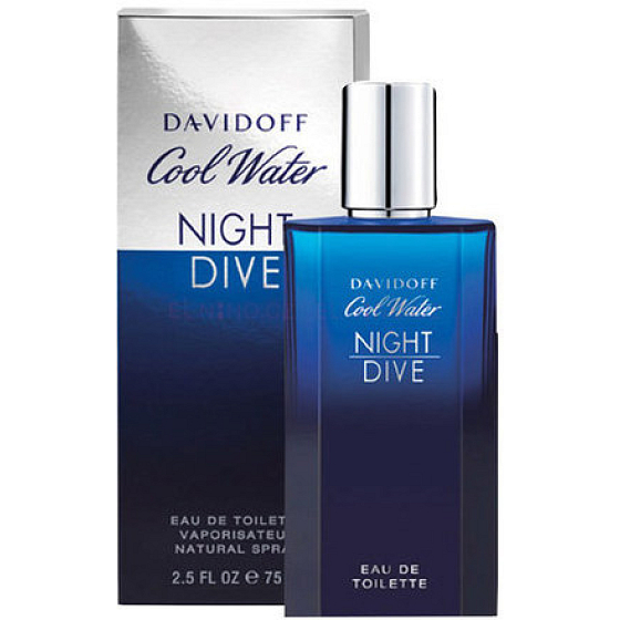 Davidoff Cool Water Night Dive toaletná voda pre mužov 75 ml