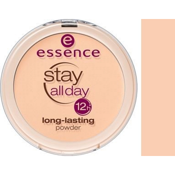 Essence Stay All Day 12h Long-lasting Powder púder 15 Matt Creme 9 g