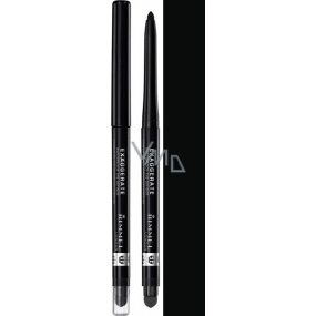 Rimmel London Exaggerate automatická vodeodolná ceruzka na oči 262 Blackest Black 0,28 g