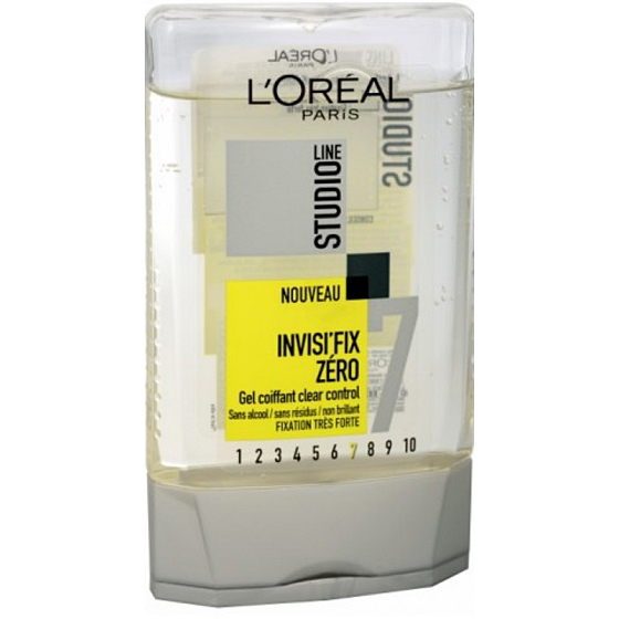Loreal Paris Studio Line Invisi Fix Zéro neviditeľný fixačný gél pre jednoduché modelovanie vlasov 300 ml