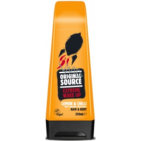 Original Source Citrón a chilli 2v1 sprchový gél a šampón pre mužov 250 ml