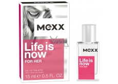 Mexx Life Is Now for Her toaletná voda 15 ml