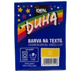 Dúha Farba na textil číslo 11 žltá 15 g