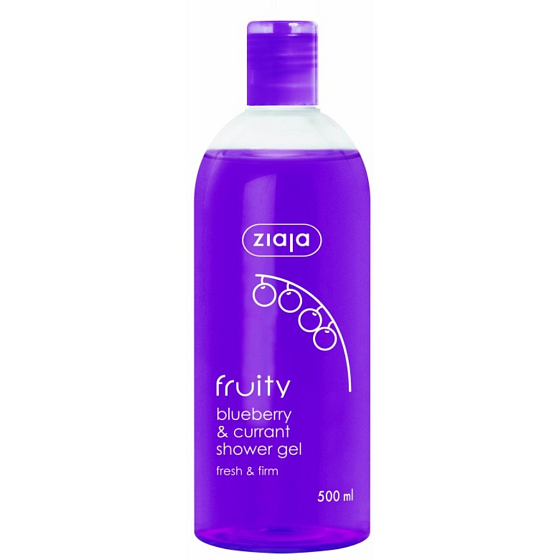Ziaja Čučoriedka a ríbezle ovocný sprchový gél 500 ml