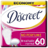 Discreet Normal Economy slipové intímne vložky na každodenné použitie 60 kusov