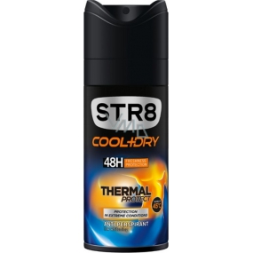 Str8 Cool + Dry Thermal Protect 48h antiperspirant deodorant sprej pre mužov 150 ml