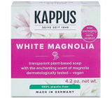 Kappus White Magnoli - Biela Magnólia luxusné toaletné mydlo 125 g