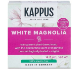 Kappus White Magnolia - luxusné toaletné mydlo White Magnolia 125 g