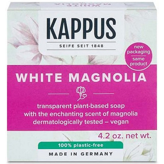Kappus White Magnolia - Biela Magnólia luxusné toaletné mydlo 125 g