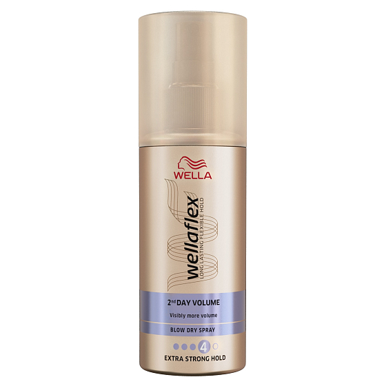 Wella Wellaflex 2nd Day Volume Extra silný sprej na vysúšanie vlasov 150 ml