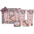 Baylis & Harding Zamatová ruže a Kašmír sprchový krém 200 ml + mlieko na ruky a telo 200 ml + toaletné mydlo 150 g + vonné mydlové lístky 4 x 6 g, kozmetická sada
