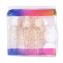 Albi Originál Cestovná sada fľaštičiek 3 x 80 ml + 2 nádobky + Mandala puzdro - 15 cm x 15 cm x 4,5 cm