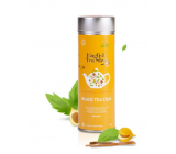 English Tea Shop Bio Čierny čaj Chai Tea 15 kusov biologicky odbúrateľných pyramidek v recyklovateľné plechovej dóze 30 g