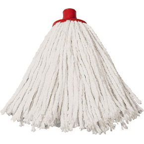 Spokar náhradná bavlna na mop, 160 g, červená