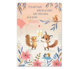 Ditipo Hracie prianie k narodeninám Vie to celé Veveří, Tancovala Veveričky, Detský zbor Čs.rozhlasu 224 x 157 mm