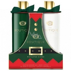 Grace Cole Mistletoe - Imelo sprchový gél 500 ml + telové mlieko 500 ml, kozmetická sada starostlivosť o telo