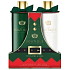Grace Cole Mistletoe - Imelo sprchový gél 500 ml + telové mlieko 500 ml, kozmetická sada starostlivosť o telo