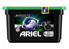 Ariel All in1 Pods Revitablack gélové kapsule na čierne a tmavé prádlo 10 kusov