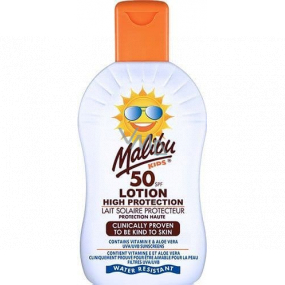 Malibu Kids krém na opaľovanie SPF50 pre deti 100 ml