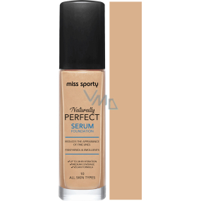 Miss Sporty Naturally Perfect Serum Hydratačný podkladový tónovací krém 10 30 ml