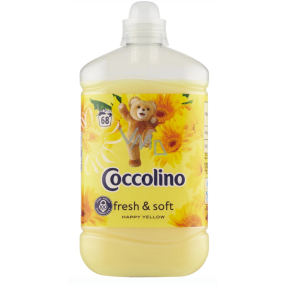 Coccolino Sunfresh Happy Yellow koncentrovaný zmäkčovač tkanín 68 dávok 1,7 l