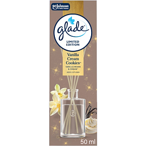 Glade vonné tyčinky Vanilková smetanová sušienka 50ml Glade vonné tyčinky Vanilková smetanová sušienka 50ml