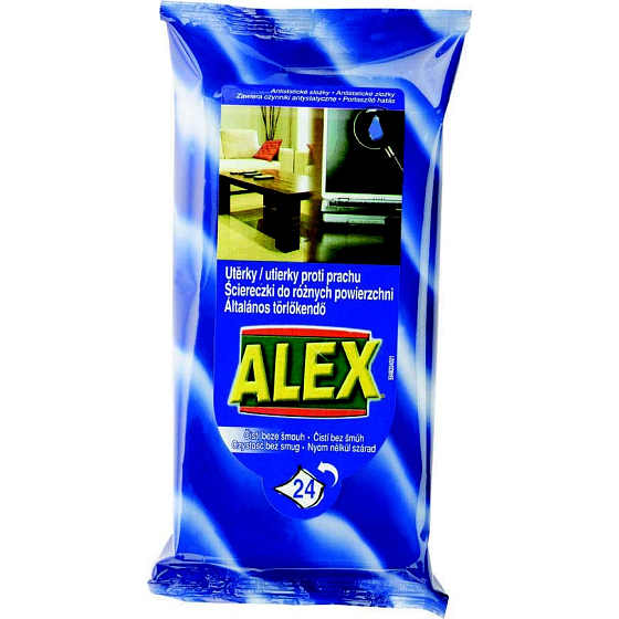 Alex Proti prachu utierky 24 kusov