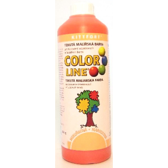 Kittfort Color Line tekutá maliarska farba Marhuľa 500 g