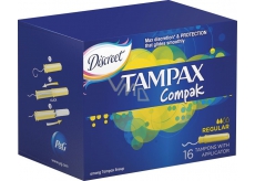 Tampax Compak Regular dámske tampóny s aplikátorom 16 kusov