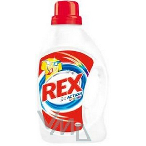 Rex 3 x Action Color gél na pranie farebnej bielizne 20 dávok 1,4 l