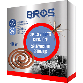 Bros Spirála proti lietajúcemu hmyzu, 10 ks