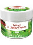 Bione Cosmetics Aloe Vera telový a pleťový krém pre všetky typy pokožky 260 ml