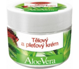 Bione Cosmetics Aloe Vera telový a pleťový krém pre všetky typy pokožky 260 ml