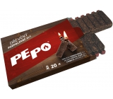 Pe-Po Podpaľovač 2v1 drevený 20 podpalov
