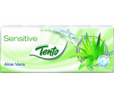 Tento Soft Aloe Vera hygienické vreckovky z čistej celulózy 3 vrstvové 10 kusov