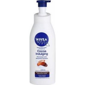 Nivea Cocoa Indulging Výživné telové mlieko pre suchú pokožku 400 ml