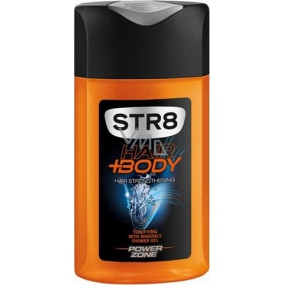 Str8 Power Zone sprchový gél na telo a vlasy pre mužov 250 ml