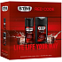 Str8 Red Code deodorant sprej pre mužov 150 ml + sprchový gél 250 ml, kozmetická sada