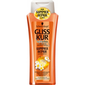 Gliss Kur Summer Repair šampón na slnkom namáhané vlasy 250 ml