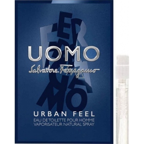 Salvatore Ferragamo Uomo Urban Feel toaletná voda pre mužov 1,5 ml s rozprašovačom, vialka