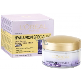 Loreal Paris Hyaluron Specialist vypĺňajúci hydratačný nočný krém pre všetky typy pleti 50 ml