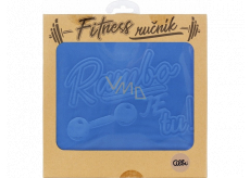 Albi Fitness uterák Rambo je tu modrý 90 x 50 cm