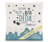 Nekupto Darčekové centrum Belgická mliečna čokoláda Super dedo 65 g