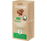 Joanna Sensual Vegan Aloe depilačný 3 minútový krém na tvár pre citlivú pleť 20 g