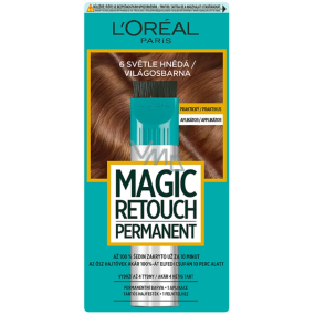 Loreal Paris Magic Retouch Permanentná farba na vlasy 6 svetlohnedá 45 ml