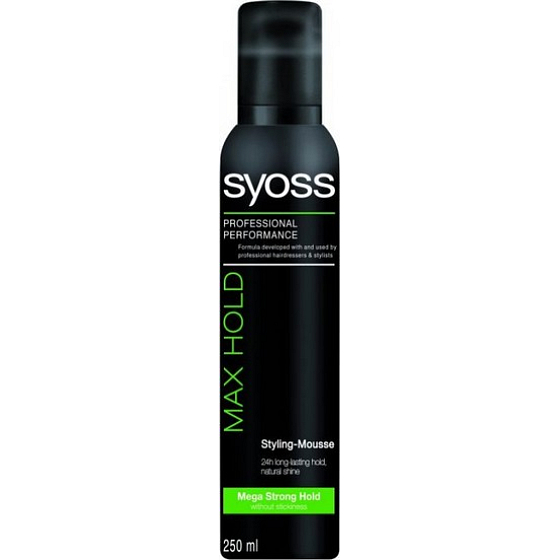 Syoss Max Hold megasilná fixácie maximálna kontrola penové tužidlo 250 ml