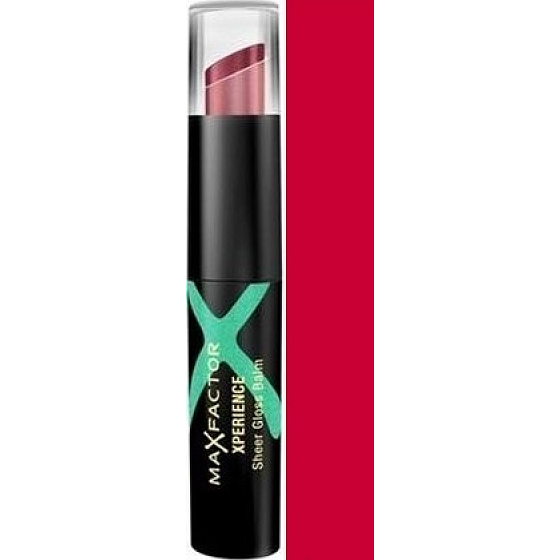 Max Factor Xperience Sheer Gloss Balm balzam na pery 04 Red Garnet 3,6 g